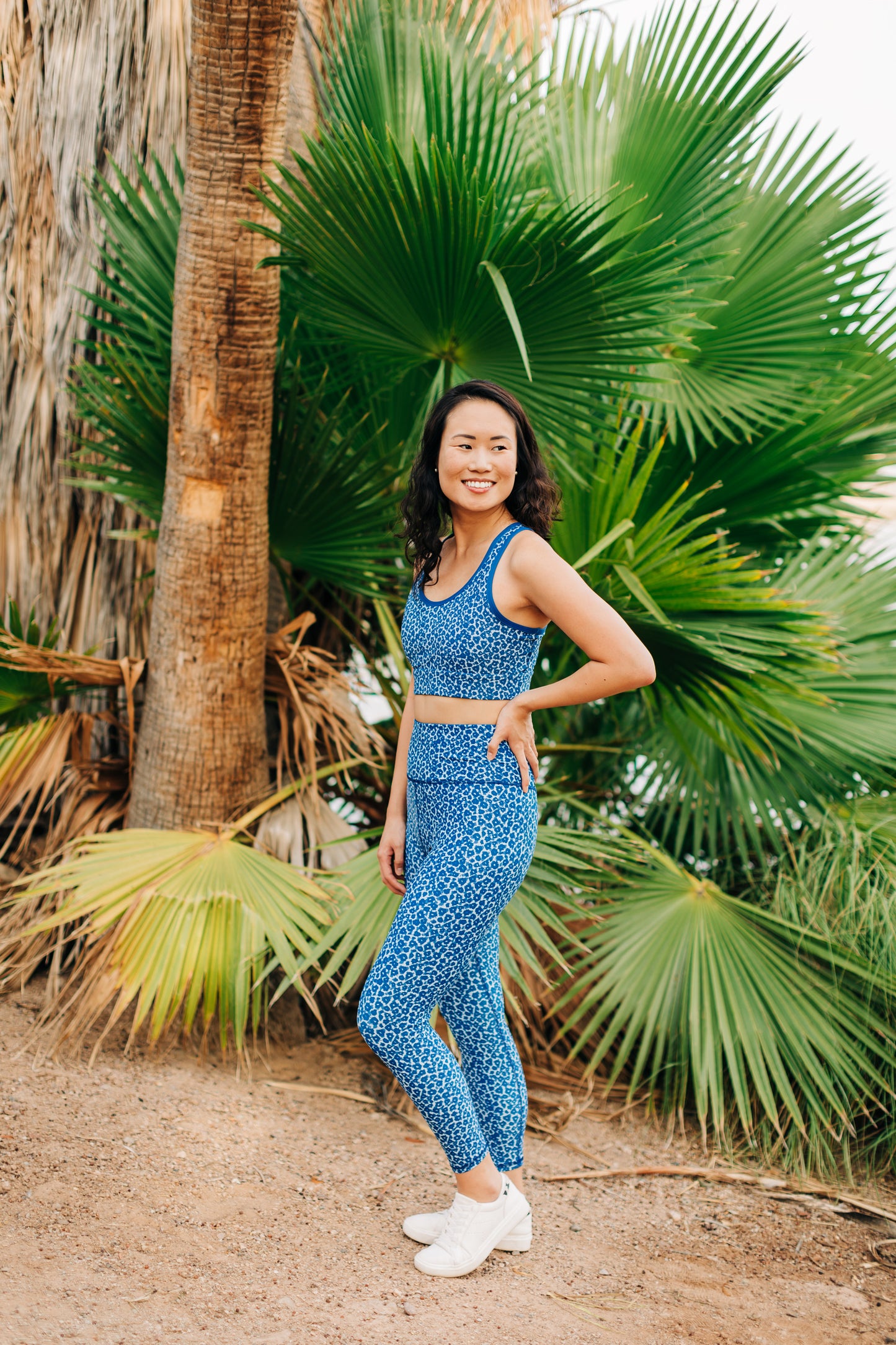 Sapphire High Rise Leggings